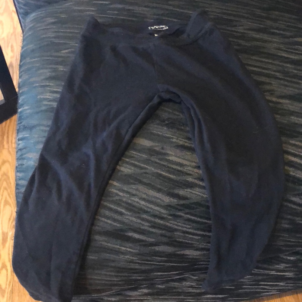 Justice black leggings